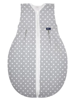 Alvi Śpiworek niemowlęcy "Molton Stars" w kolorze szarym rozmiar: 90 cm