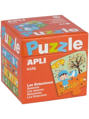Apli Kids, Puzzle dwuczęściowe pory roku Apli kids