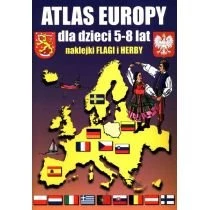 Atlas Europy dla dzieci 5-8 lat Literat