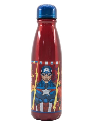 Avengers Bidon "Avengers" w kolorze czerwonym - 600 ml rozmiar: onesize