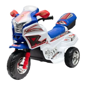 Baby Mix Elektryczny motocykl dla dzieci Racer, biały