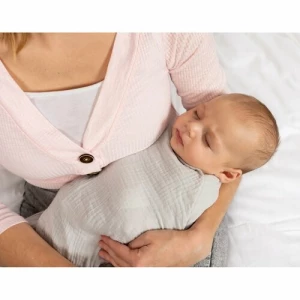 Babymatex Wrap szary, 80 x 120 cm 4-Home