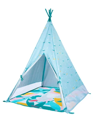 Babymoov Namiot "Jungle" w kolorze błękitnym do zabawy rozmiar: onesize