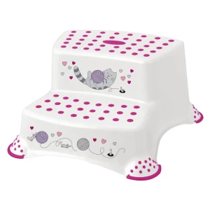 Banquet 4kids Schodki dla dzieci Cat 2 stopnie, 40 x 37 x 21 cm 4-Home