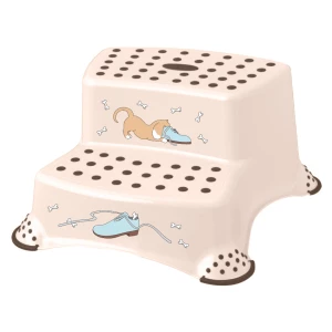 Banquet 4kids Schodki dla dzieci Dog 2 stopnie, 40 x 37 x 21 cm 4-Home