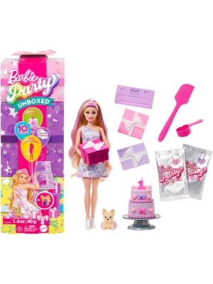 Barbie Lalka "Barbie Party" z akcesoriami - 3+ rozmiar: onesize