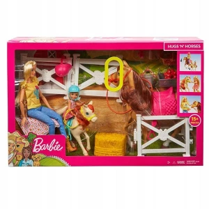 Barbie Stadnina koni zestaw z lalkami FXH15