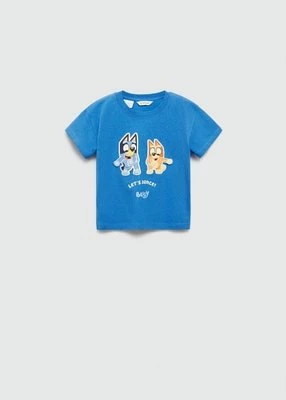 Koszulka z nadrukiem Bluey MANGO BABY