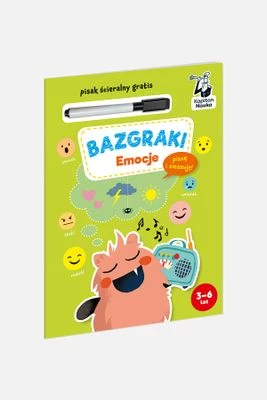 " Bazgraki. Emocje" Wyd. III książka z zadaniami KAPITAN NAUKA