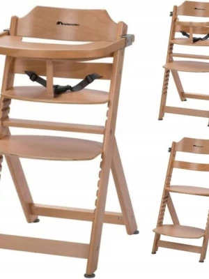 ﻿BEBE CONFORT TIMBA KRZESEŁKO DO KARMIENIA DREWNIANE NATURAL WOOD