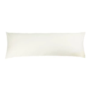 Bellatex Poszewka na poduszkę relaksacyjną Kawa biała, 45 x 120 cm