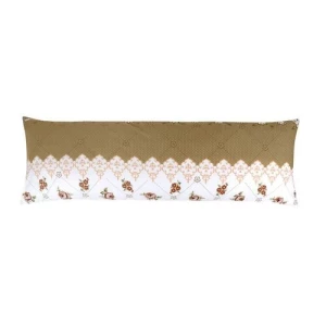 Bellatex Poszewka na poduszkę relaksacyjną Róża brązowy, 45 x 120 cm, 45 x 120 cm