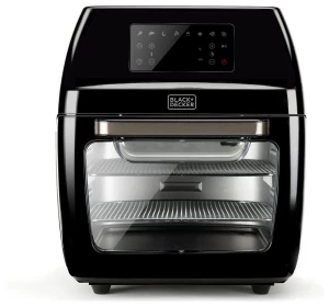 Beztłuszczowa Black&Decker BXAFO1200E 2w1 czarny