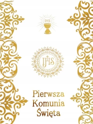 ﻿BIEŻNIK KOMUNIJNY PIERWSZA KOMUNIA ŚWIĘTA ZŁOTY 5M
