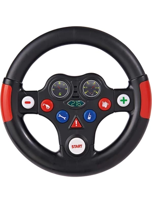 BIG Kierownica rajdowa w kolorze czarnym - 12 m+ rozmiar: onesize