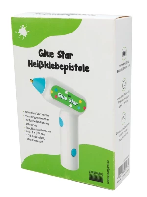 BLS Pistolet "Glue Star" w kolorze białym do kleju na gorąco rozmiar: onesize