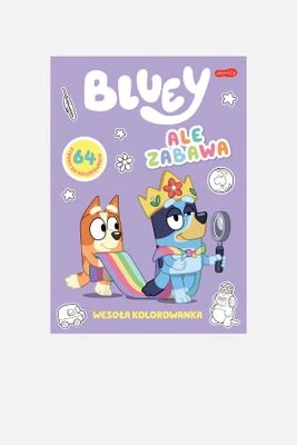 "Bluey. Ale zabawa" kolorowanka dla dzieci HARPERKIDS