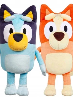 BLUEY I BINGO 2 x MASKOTKA PLUSZOWA PRZYTULANKA 28 cm PLUSZAK DLA DZIECI