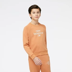 Bluza dziecięca New Balance YT31508SEI - pomarańczowa
