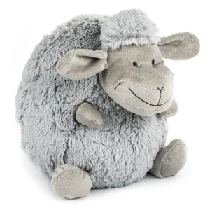 BO-MA Poduszka Owieczka kule szara, 25 cm, śred. 25 cm 4-Home