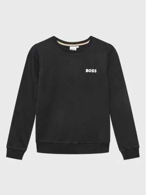 Boss Bluza J25O43 S Czarny Regular Fit