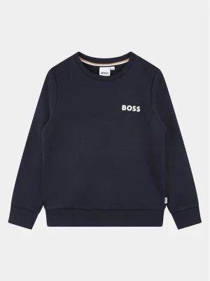 Boss Bluza J25Q12 D Granatowy Regular Fit