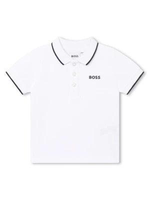 Boss Polo J05P13 M Biały Regular Fit