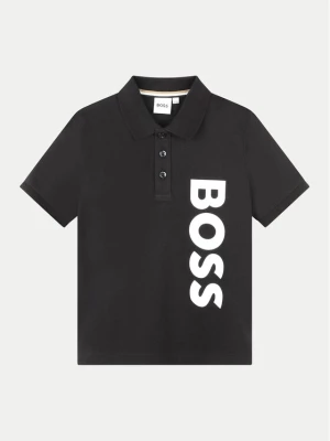 Boss Polo J50703 D Czarny Regular Fit