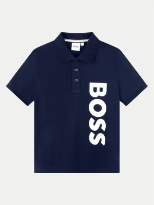 Boss Polo J50703 D Granatowy Regular Fit