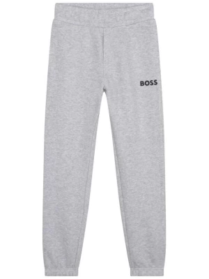 Boss Spodnie dresowe J24829 D Szary Regular Fit