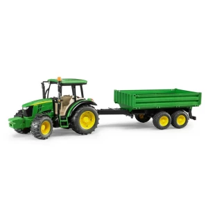 Bruder Farmer 2108 Traktor John Deere z przyczepąz wywrotką BRUDER