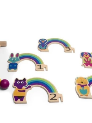 BS Toys, Drewniany krykiet tęcza Bs toys
