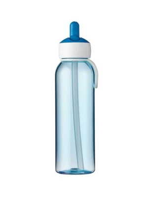 Butelka na wodę Flip up campus niebieska - 400 ml Mepal