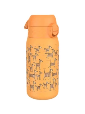 Butelka stalowa na wodę zebry 0,4l - pomarańczowa ION8