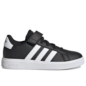 Buty adidas Grand Court Elastic Lace And Top Strap GW6513 - czarne Adidas