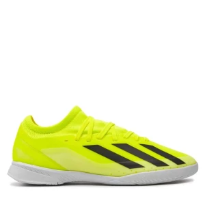 Buty do piłki nożnej adidas X Crazyfast League Indoor Boots IF0685 Żółty
