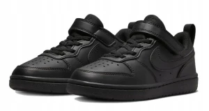 ﻿Buty dziecięce Nike Court Borough LOW 2 PSV 35 czarne rzepy force