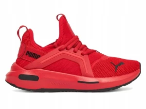 ﻿BUTY młodzieżowe PUMA SOFTRIDE ENZO 5 do biegania 401510-02 czerwone 37,5