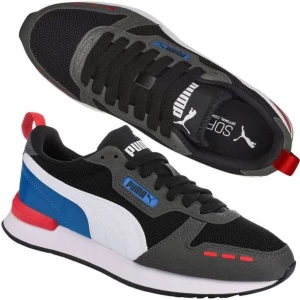 ﻿Buty młodzieżowe sportowe Puma R78 lekkie sneakersy juniorskie dziecięce 37
