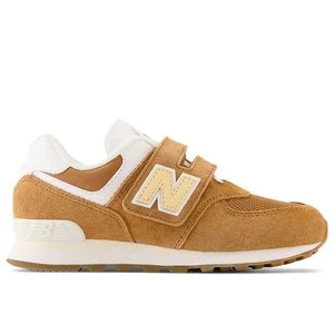 Buty New Balance PV574CC1 - brązowe