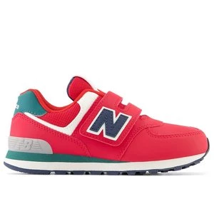 Buty New Balance PV574CU - czerwone