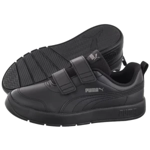 Buty Sportowe Courtflex V3 V Ps Black-Black/Cast Iron 397642-01 (PU594-a) Puma