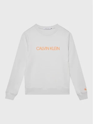 Calvin Klein Jeans Bluza Institutional Logo IU0IU00162 Szary Regular Fit