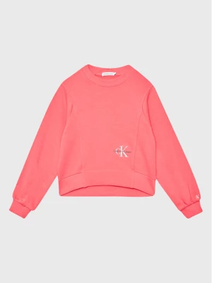 Calvin Klein Jeans Bluza Monogram IG0IG01932 Różowy Regular Fit