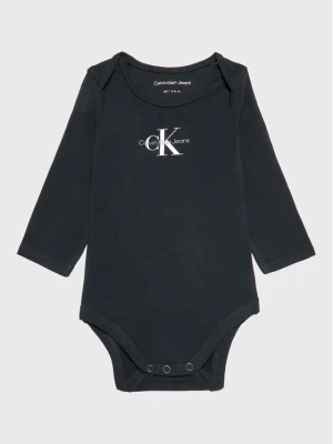 Calvin Klein Jeans Body dziecięce Monogram IN0IN00033 Czarny Regular Fit