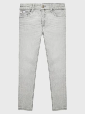 Calvin Klein Jeans Jeansy IG0IG01889 Szary Skinny Fit