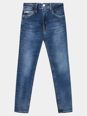 Calvin Klein Jeans Jeansy IG0IG02384 Niebieski Skinny Fit