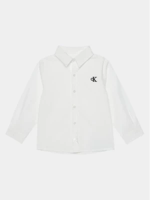 Calvin Klein Jeans Koszula IN0IN00161 Biały Regular Fit