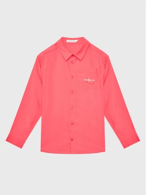 Calvin Klein Jeans Koszula Monogram Logo IG0IG01951 Różowy Relaxed Fit