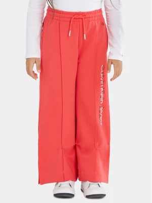 Calvin Klein Jeans Spodnie dresowe Hero Logo IG0IG02095 Różowy Regular Fit